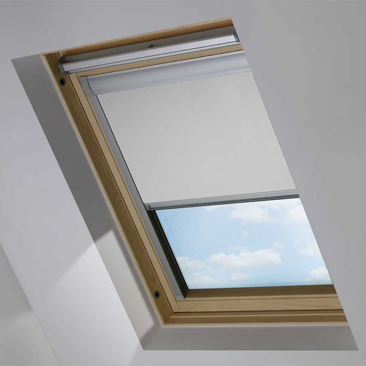 PVC Grey Roof Blind