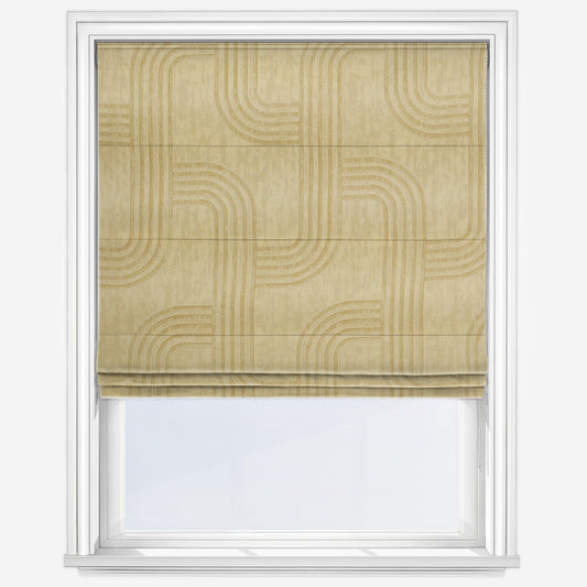 Camengo Cazette Ocre Roman Blind