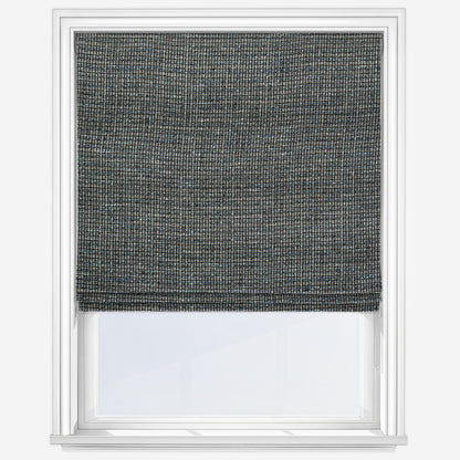 Camengo Maille Indigo Roman Blind