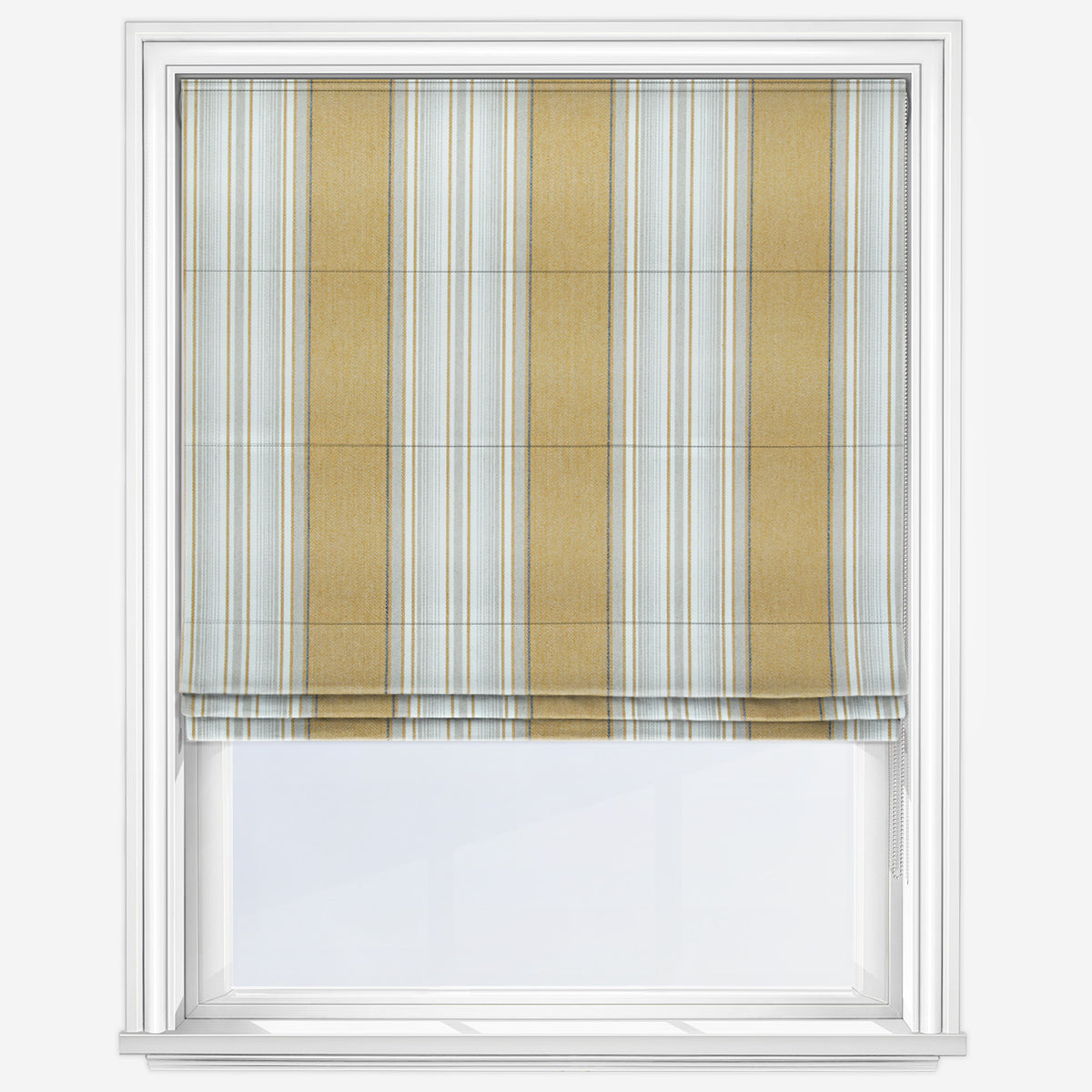 Casamance Aveiro Ocre Roman Blind