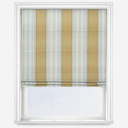 Casamance Aveiro Ocre Roman Blind