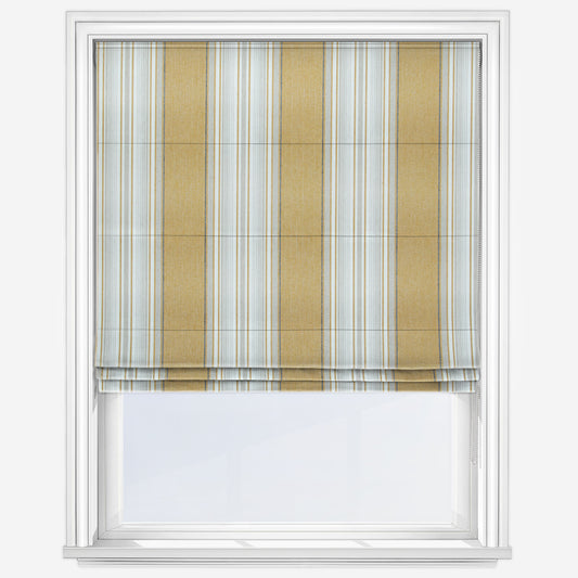 Casamance Aveiro Ocre Roman Blind