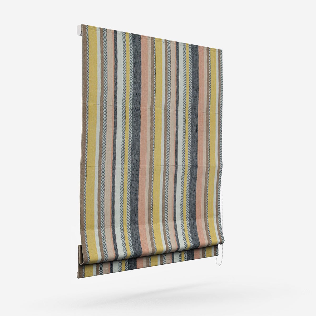 Casamance Costa Nova Corail Mimosa Roman Blind