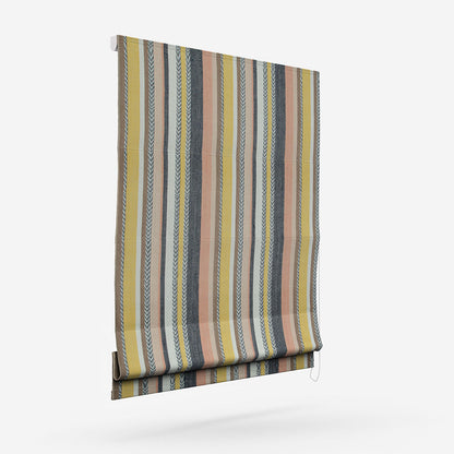 Casamance Costa Nova Corail Mimosa Roman Blind