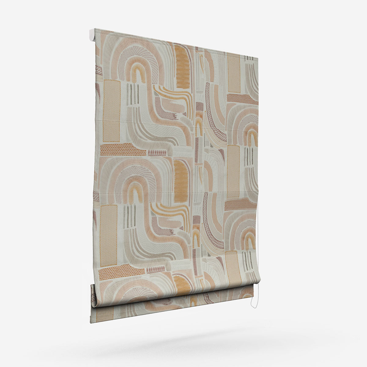 Casamance Iena Rose Poudre Mordore Roman Blind