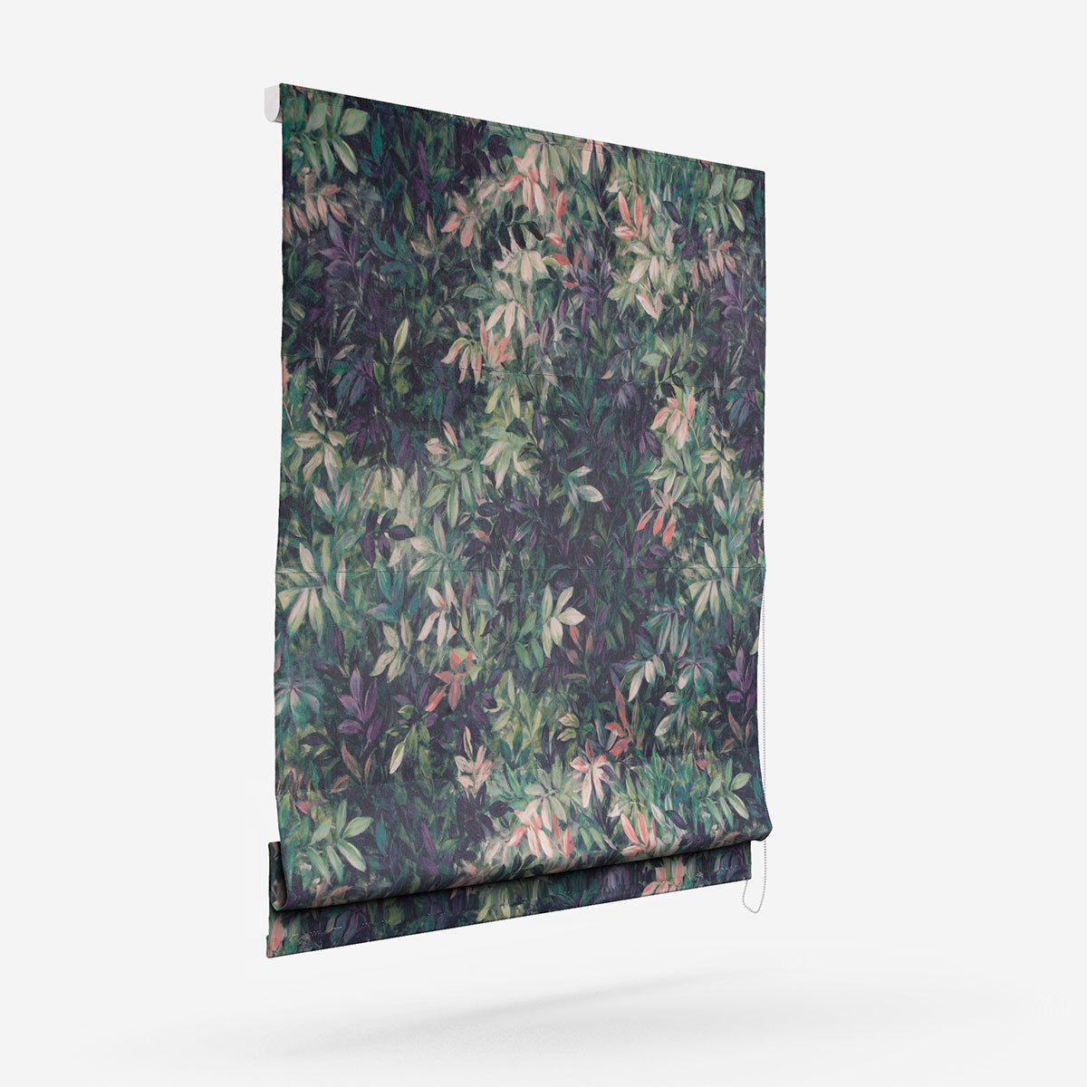 Clarke & Clarke Congo Amethyst Emerald Roman Blind