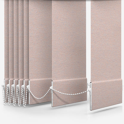 Decora Glimpse Blush Vertical Blind