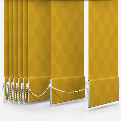 Decora Nera Citrine Vertical Blind
