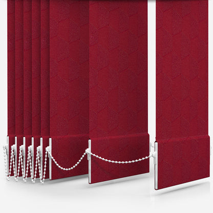Decora Nera Scarlet Vertical Blind