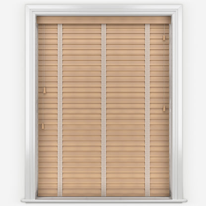 Decora Prime Timberlux Bamboo Arcana with Idylic Tapes Wooden Venetian Blind