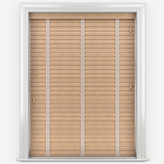 Decora Prime Timberlux Bamboo Arcana with Idylic Tapes Wooden Venetian Blind