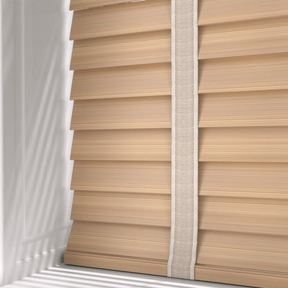 Decora Prime Timberlux Bamboo Arcana with Idylic Tapes Wooden Venetian Blind