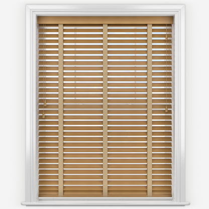 Decora Prime Timberlux Bamboo Kari with Stone Tapes Wooden Venetian Blind
