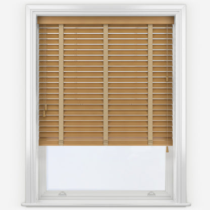Decora Prime Timberlux Bamboo Kari with Stone Tapes Wooden Venetian Blind