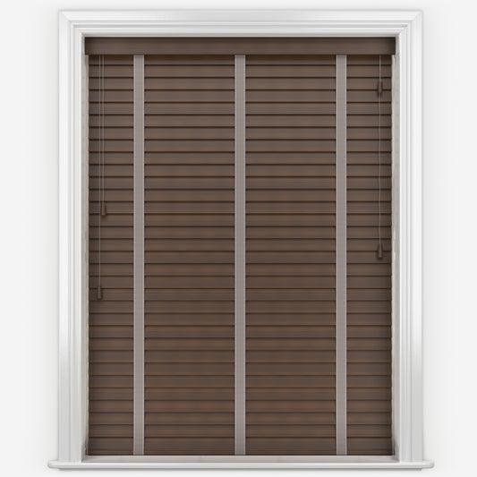 Decora Prime Timberlux Bamboo Neo with Havanna Tapes Wooden Venetian Blind