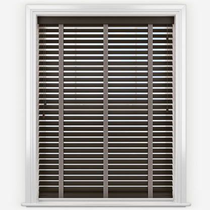 Decora Prime Timberlux Bamboo Zaya with Havanna Tapes Wooden Venetian Blind
