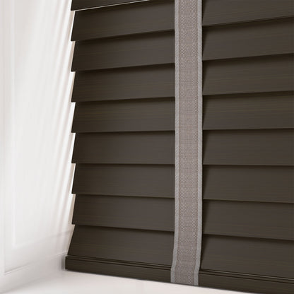 Decora Prime Timberlux Bamboo Zaya with Havanna Tapes Wooden Venetian Blind
