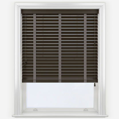 Decora Prime Timberlux Bamboo Zaya with Havanna Tapes Wooden Venetian Blind