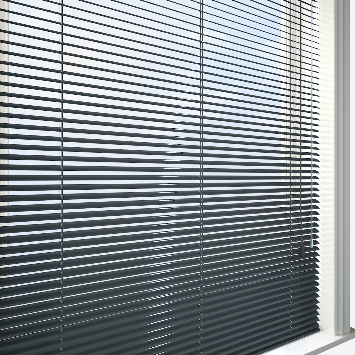 Alveta Anthracite Aluminium Venetian Blind