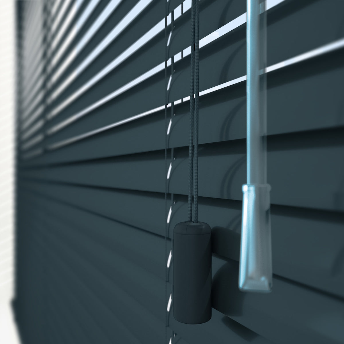 Alveta Anthracite Aluminium Venetian Blind