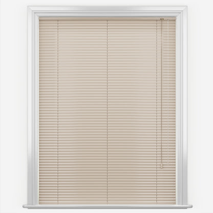 Alveta Beige Aluminium Venetian Blind