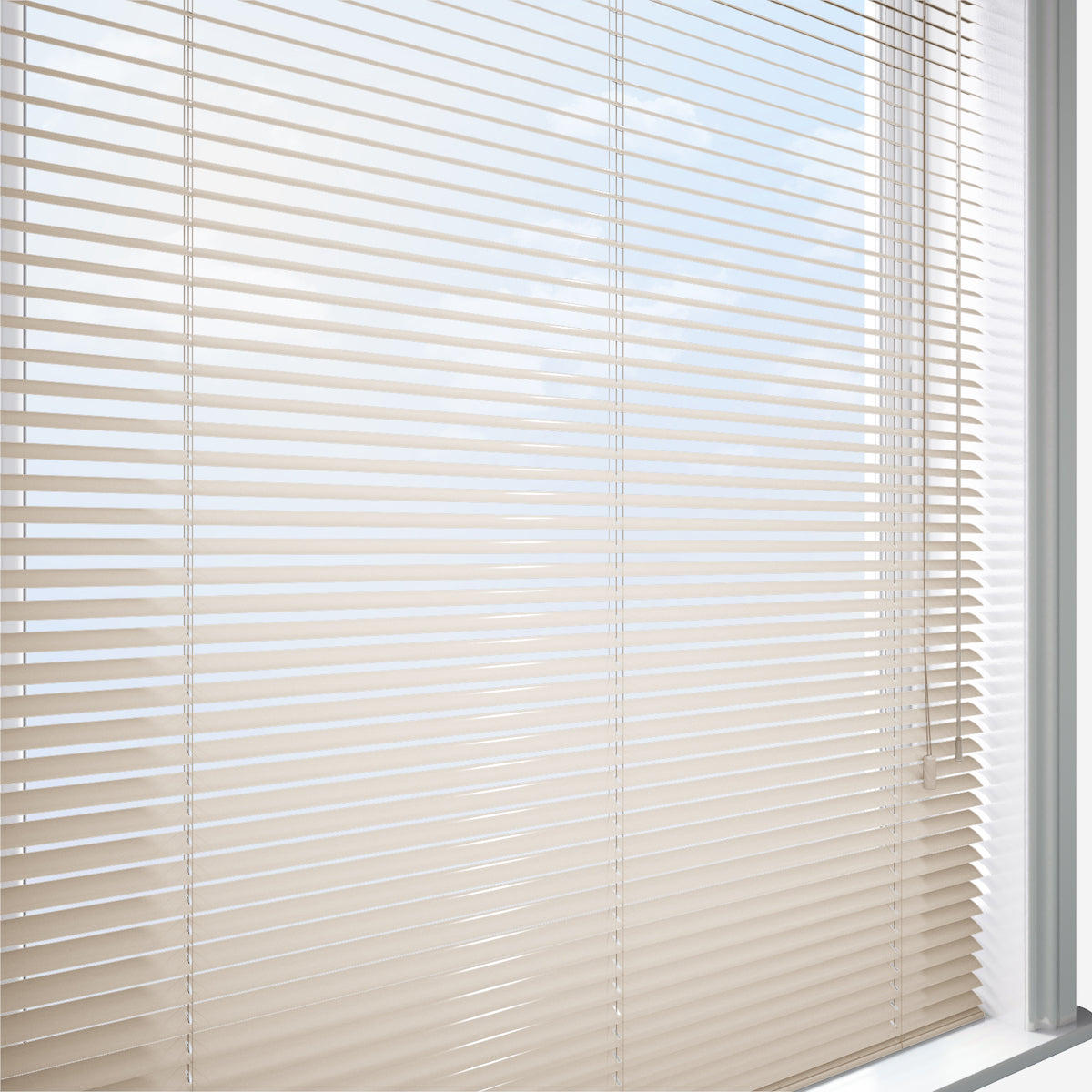 Alveta Beige Aluminium Venetian Blind