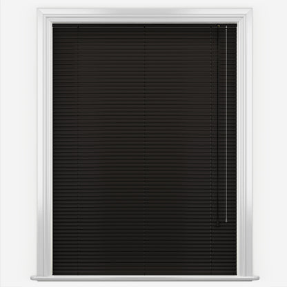 Alveta Black Aluminium Venetian Blind