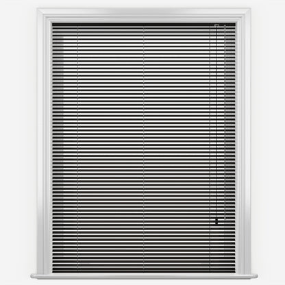 Alveta Black Aluminium Venetian Blind