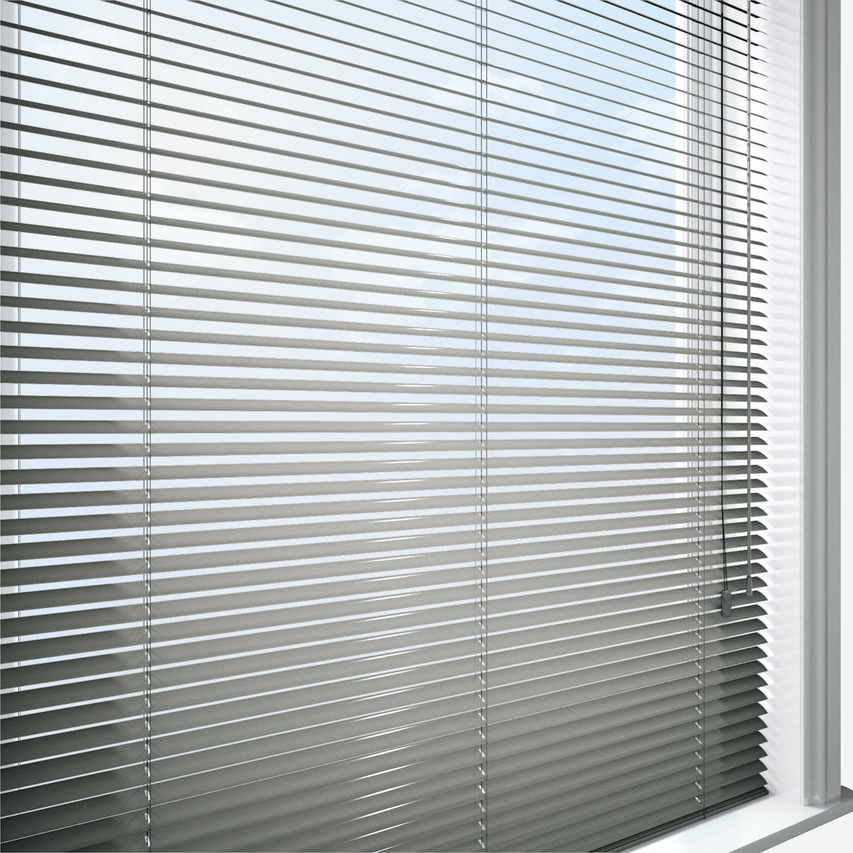 Alveta Cool Grey Aluminium Venetian Blind