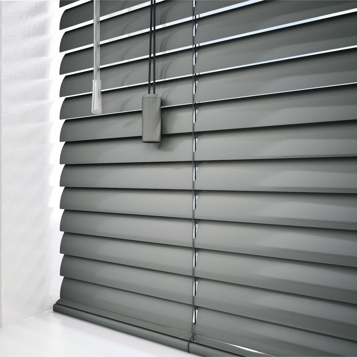 Alveta Cool Grey Aluminium Venetian Blind