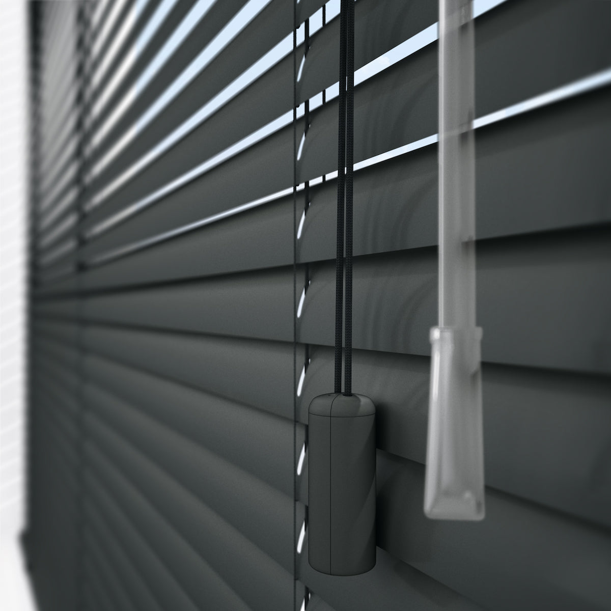 Alveta Cool Grey Aluminium Venetian Blind