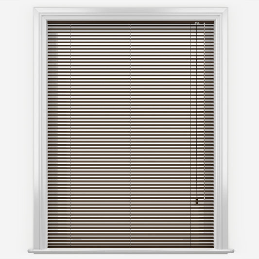 Alveta Mocca Aluminium Venetian Blind