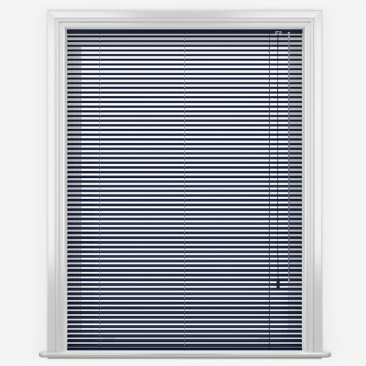 Alveta Navy Aluminium Venetian Blind