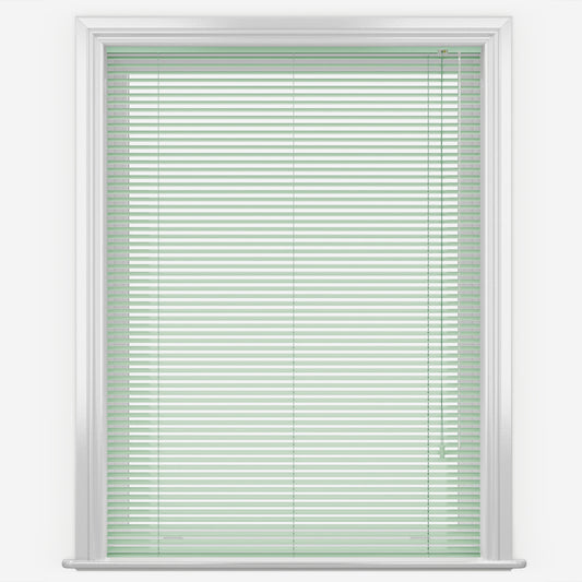 Alveta Powder Green Aluminium Venetian Blind