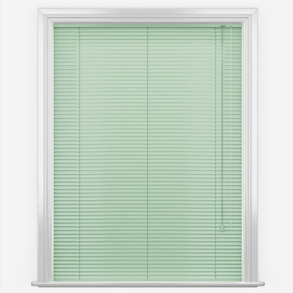 Alveta Powder Green Aluminium Venetian Blind