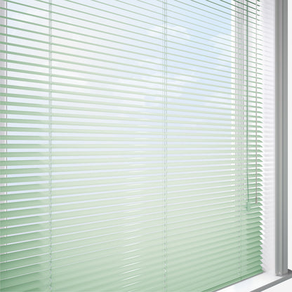 Alveta Powder Green Aluminium Venetian Blind