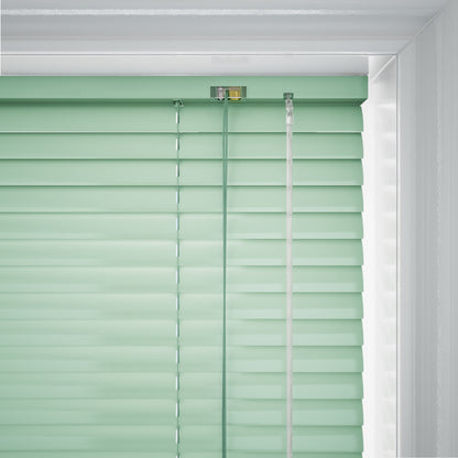 Alveta Powder Green Aluminium Venetian Blind