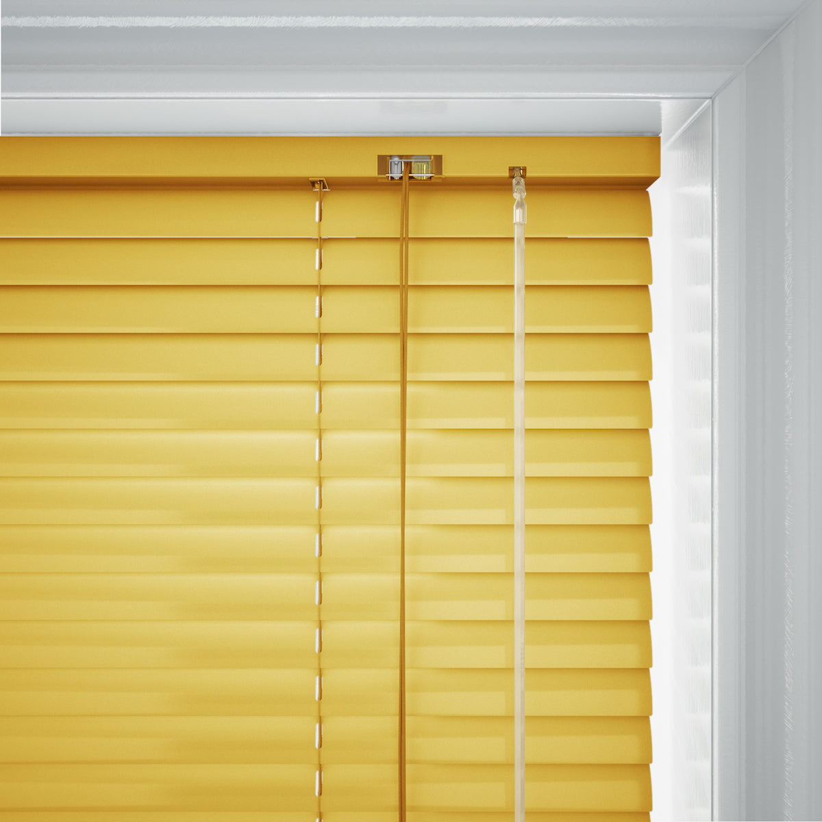 Alveta Yellow Aluminium Venetian Blind