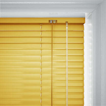 Alveta Yellow Aluminium Venetian Blind