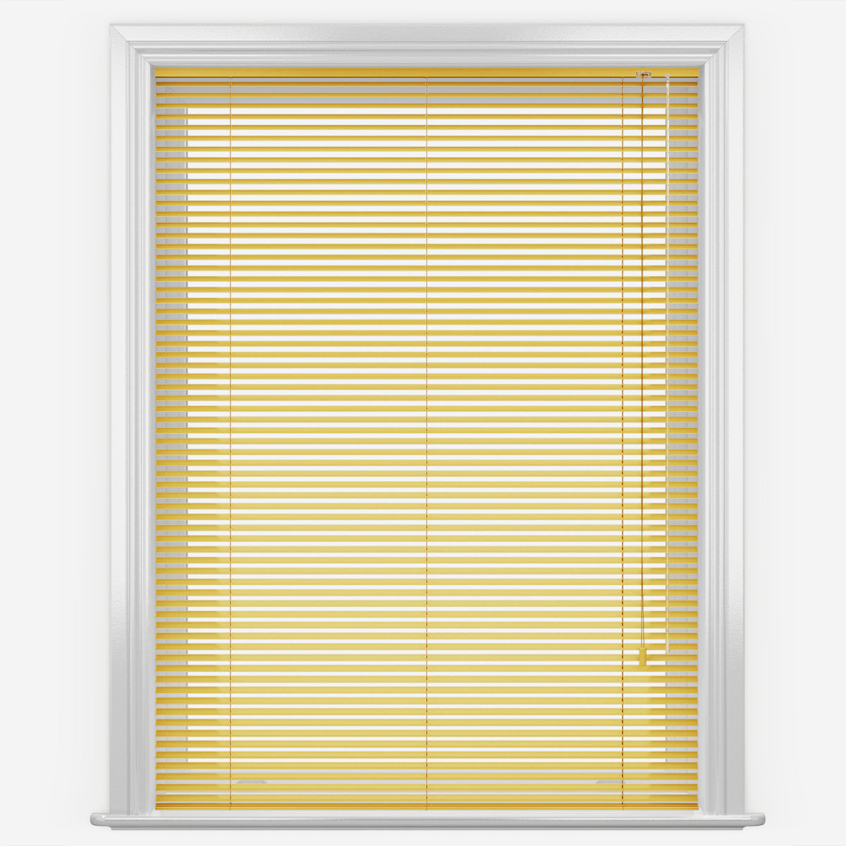 Alveta Yellow Aluminium Venetian Blind