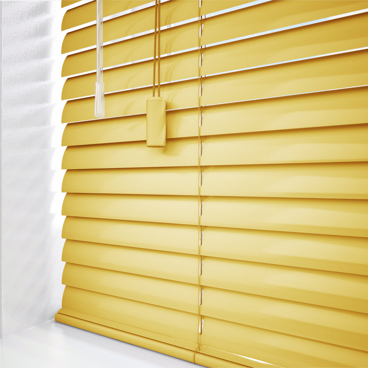 Alveta Yellow Aluminium Venetian Blind