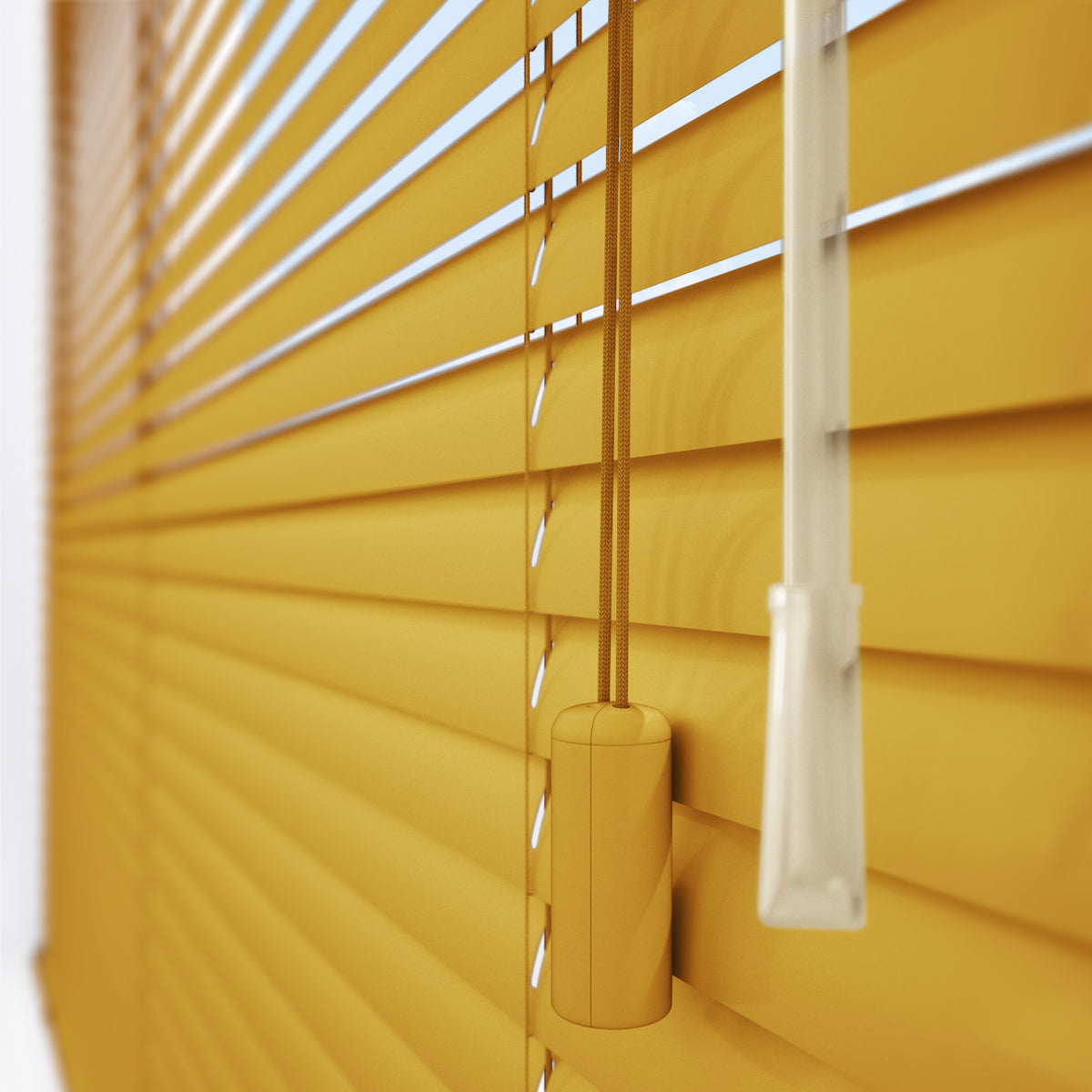 Alveta Yellow Aluminium Venetian Blind