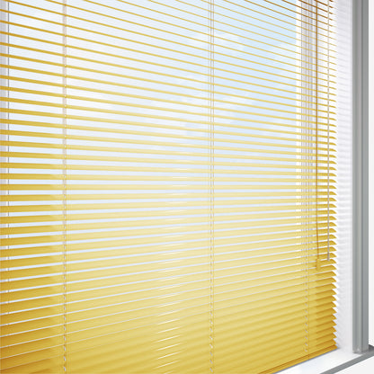 Alveta Yellow Aluminium Venetian Blind