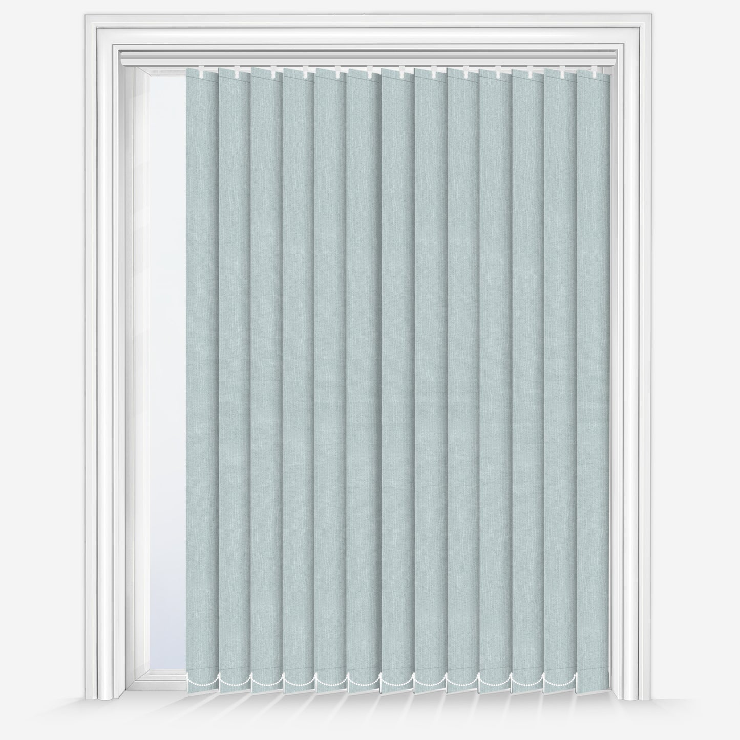 Eclipse Atlantex Silver Vertical Blind