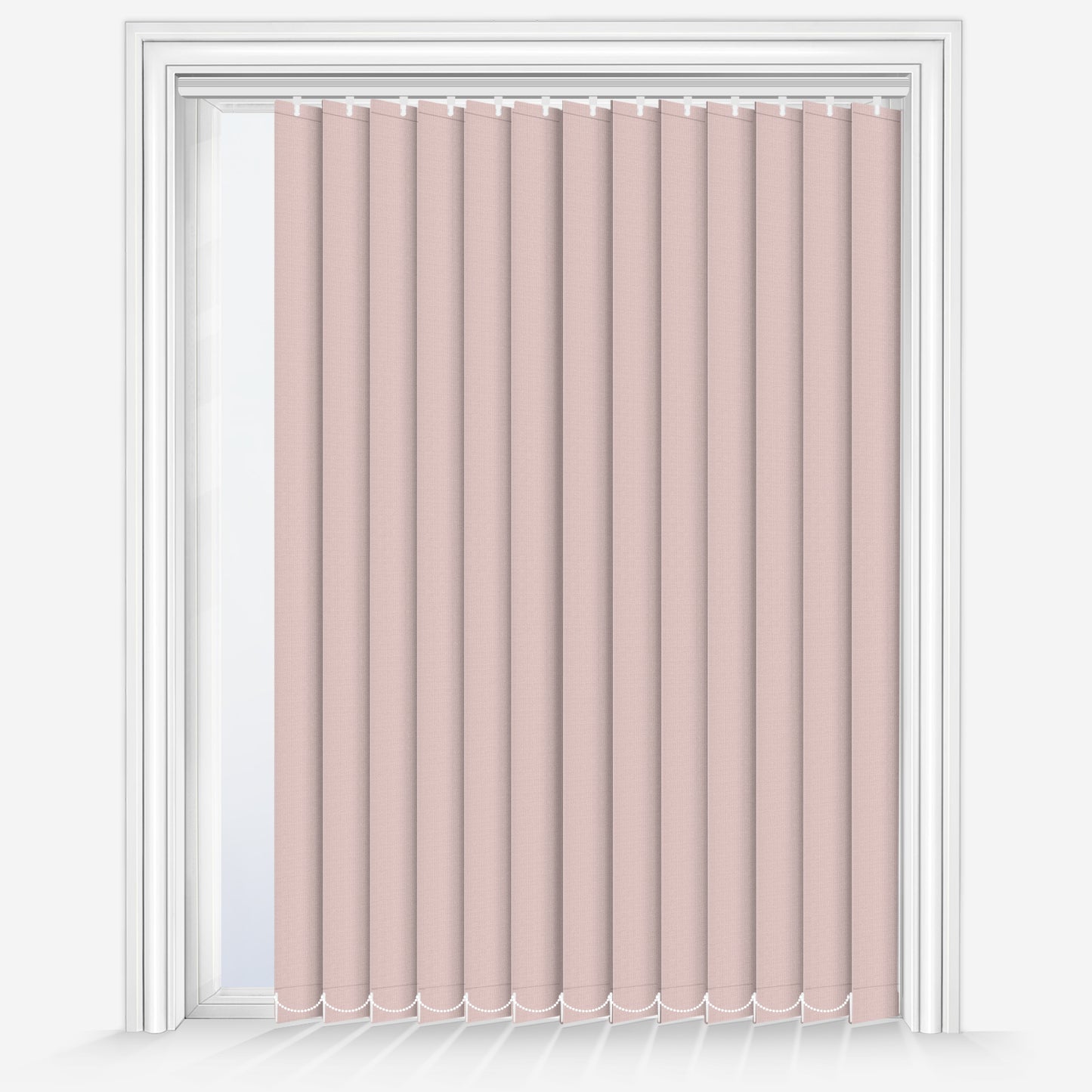 Eclipse Banlight Duo FR Rose Vertical Blind