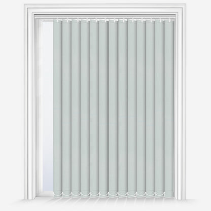 Eclipse Banlight Duo FR Silver Vertical Blind