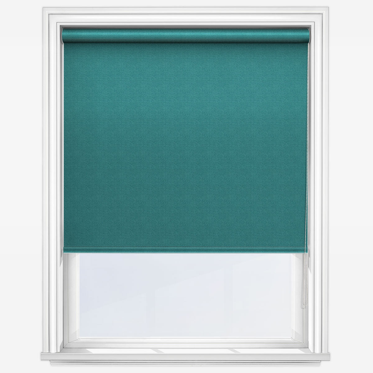 Eclipse Banlight Duo FR Turquoise Roller Blind