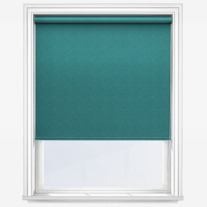 Eclipse Banlight Duo FR Turquoise Roller Blind