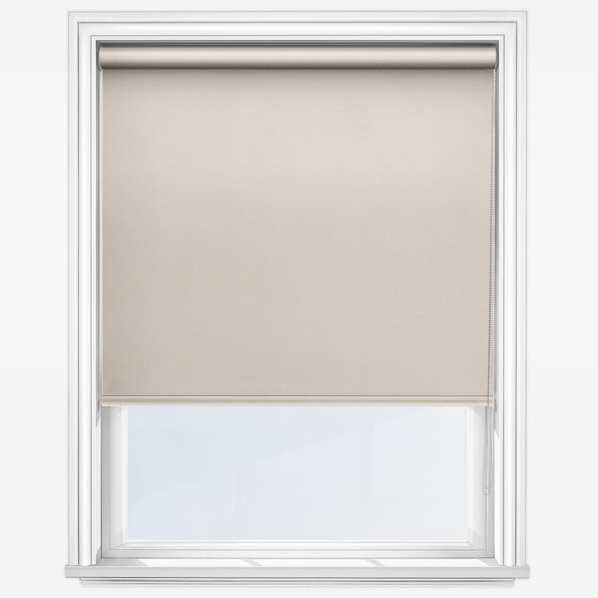 Eclipse Origin Plain Beige Roller Blind