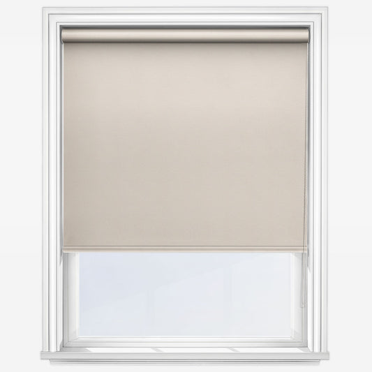Eclipse Origin Plain Beige Roller Blind